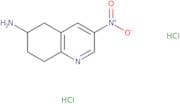3-Nitro-5,6,7,8-tetrahydroquinolin-6-amine dihydrochloride