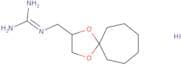 1-{1,4-Dioxaspiro[4.6]undecan-2-ylmethyl}guanidine hydroiodide