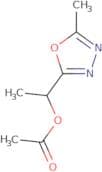 1-(5-Methyl-1,3,4-oxadiazol-2-yl)ethyl acetate