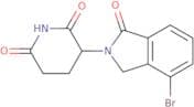 3-(4-Bromo-1-oxoisoindolin-2-yl)piperidine-2,6-dione