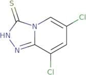 6,8-Dichloro-[1,2,4]triazolo[4,3-a]pyridine-3-thiol