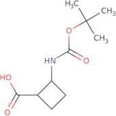 (1R,2S)-2-{[(tert-Butoxy)carbonyl]amino}cyclobutane-1-carboxylic acid