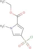 Ethyl 4-(chlorosulfonyl)-1-methyl-1H-pyrrole-2-carboxylate
