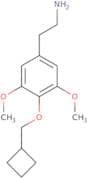 2-[4-(Cyclobutylmethoxy)-3,5-dimethoxyphenyl]ethan-1-amine