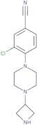 4-[4-(Azetidin-3-yl)piperazin-1-yl]-3-chlorobenzonitrile