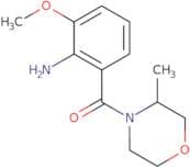 2-Methoxy-6-(3-methylmorpholine-4-carbonyl)aniline