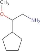 2-Cyclopentyl-2-methoxyethan-1-amine