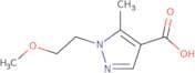 1-(2-Methoxyethyl)-5-methyl-1H-pyrazole-4-carboxylic acid