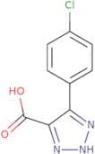 5-(4-Chlorophenyl)-1H-1,2,3-triazole-4-carboxylic acid