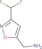 [3-(Difluoromethyl)-1,2-oxazol-5-yl]methanamine