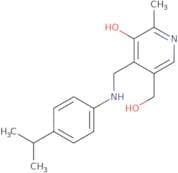 5-(Hydroxymethyl)-2-methyl-4-({[4-(propan-2-yl)phenyl]amino}methyl)pyridin-3-ol