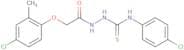 1-(2-(4-chloro-2-methylphenoxy)acetyl)-4-(4-chlorophenyl)thiosemicarbazide