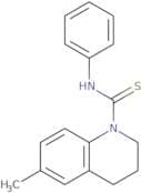 (6-methyl(1,2,3,4-tetrahydroquinolyl))(phenylamino)methane-1-thione