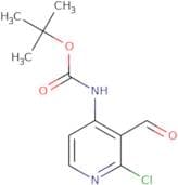 tert-Butyl (2-chloro-3-formylpyridin-4-yl)carbamate
