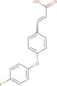 (2E)-3-[4-(4-Fluorophenoxy)phenyl]prop-2-enoic acid