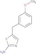 5-[(3-Methoxyphenyl)methyl]-1,3-thiazol-2-amine