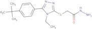 2-{[5-(4-tert-Butylphenyl)-4-ethyl-4H-1,2,4-triazol-3-yl]sulfanyl}acetohydrazide