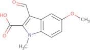 3-Formyl-5-methoxy-1-methyl-1H-indole-2-carboxylic acid