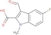 5-Fluoro-3-formyl-1-methyl-1H-indole-2-carboxylic acid