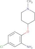 5-Chloro-2-[(1-methylpiperidin-4-yl)oxy]aniline