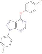 4-(4-Fluorophenoxy)-1-(4-fluorophenyl)-1H-pyrazolo[3,4-d]pyrimidine