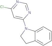 1-(6-Chloro-4-pyrimidinyl)indoline