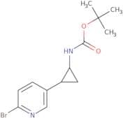 trans-1-Boc-amino-2-(6-bromopyridin-3-yl)cyclopropane