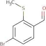 4-Bromo-2-(methylsulfanyl)benzaldehyde