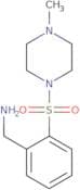 {2-[(4-Methylpiperazin-1-yl)sulfonyl]phenyl}methanamine