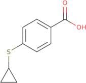 4-(Cyclopropylsulfanyl)benzoic acid