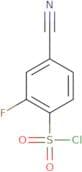 4-cyano-2-fluorobenzene-1-sulfonyl Chloride