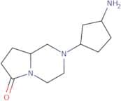 2-(3-Aminocyclopentyl)-octahydropyrrolo[1,2-a]piperazin-6-one