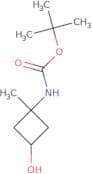 tert-Butyl N-(3-hydroxy-1-methylcyclobutyl)carbamate