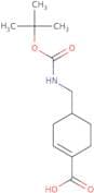 4-({[(tert-Butoxy)carbonyl]amino}methyl)cyclohex-1-ene-1-carboxylic acid