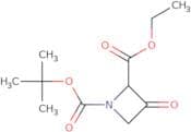 1-tert-Butyl 2-ethyl 3-oxoazetidine-1,2-dicarboxylate