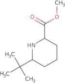 Methyl 6-tert-butylpiperidine-2-carboxylate
