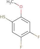 4,5-Difluoro-2-methoxybenzene-1-thiol