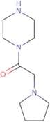 1-(Piperazin-1-yl)-2-(pyrrolidin-1-yl)ethan-1-one