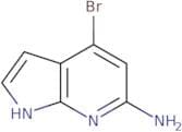 4-bromo-1H-pyrrolo[2,3-b]pyridin-6-amine