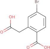 4-bromo-2-(carboxymethyl)benzoic acid