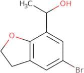 (1R)-1-(5-Bromo-2,3-dihydro-1-benzofuran-7-yl)ethan-1-ol