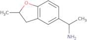 (1R)-1-(2-Methyl-2,3-dihydro-1-benzofuran-5-yl)ethan-1-amine