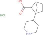 1-(Piperidin-4-yl)bicyclo[2.1.1]hexane-5-carboxylic acid hydrochloride