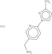 [6-(3-Methyl-1H-pyrazol-1-yl)pyridin-3-yl]methanamine hydrochloride