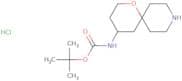 tert-Butyl N-{1-oxa-9-azaspiro[5.5]undecan-4-yl}carbamate hydrochloride