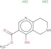 Methyl 4-hydroxy-5,6,7,8-tetrahydro-1,6-naphthyridine-3-carboxylate dihydrochloride