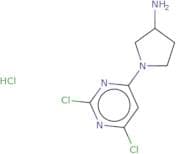 1-(2,6-Dichloropyrimidin-4-yl)pyrrolidin-3-amine hydrochloride