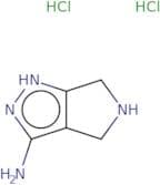 1H,4H,5H,6H-Pyrrolo[3,4-c]pyrazol-3-amine dihydrochloride