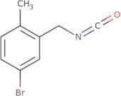 4-Bromo-2-(isocyanatomethyl)-1-methylbenzene