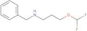 Benzyl[3-(difluoromethoxy)propyl]amine